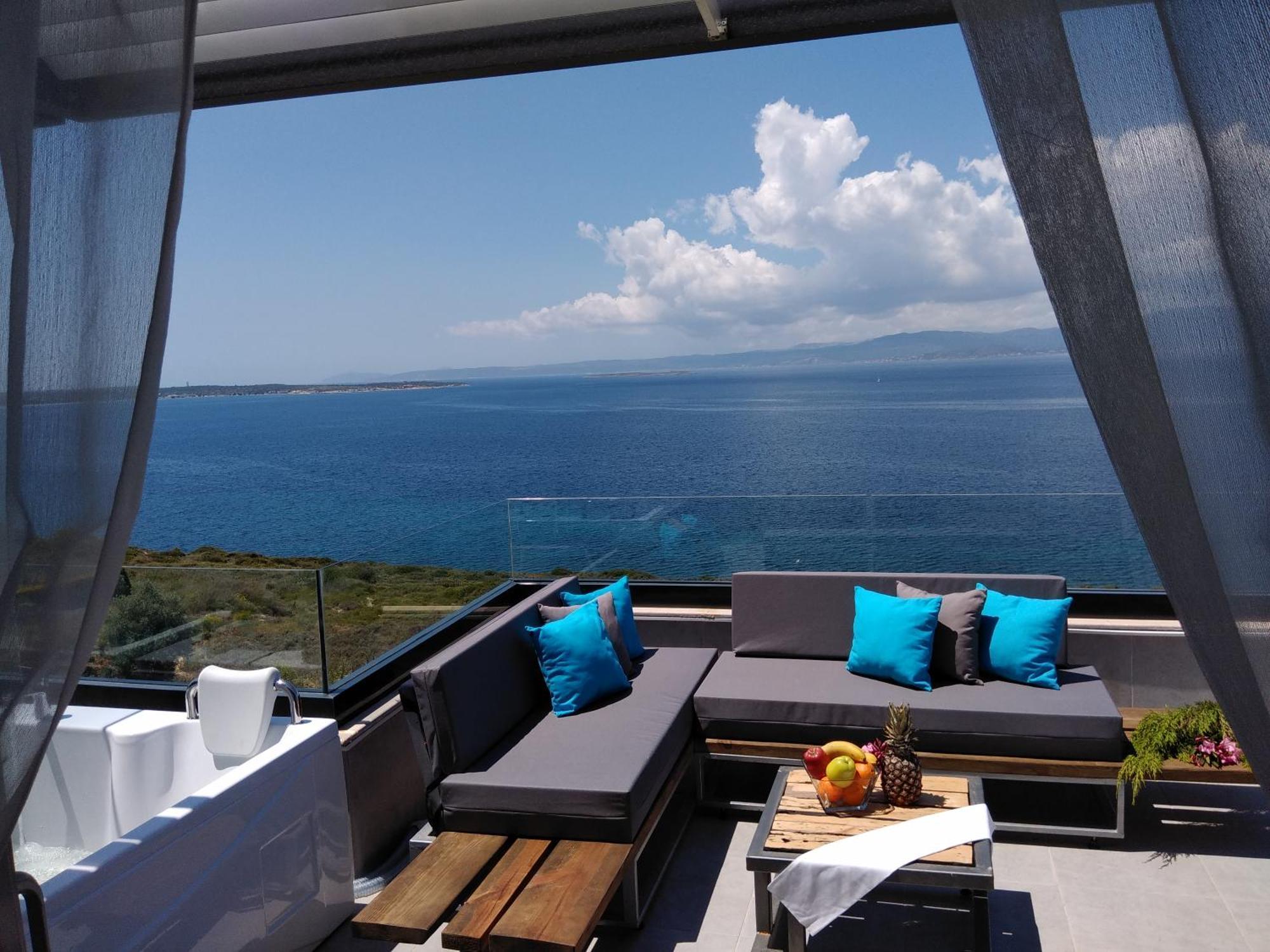 Mavi Panorama Villa Çeşme Kültér fotó
